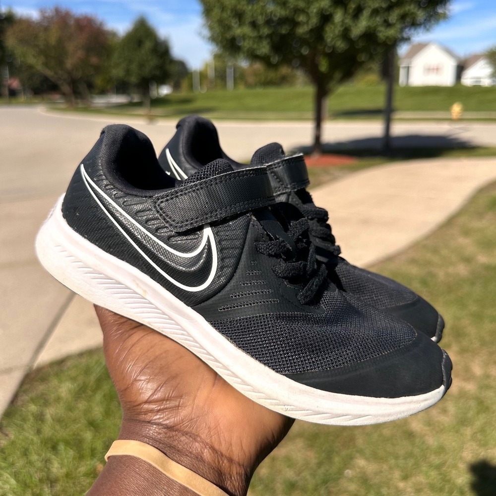 Nike Star Runner 2 Little Kids Sneakers Size 1.5Y Black